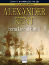 Form Line of Battle! (MP3): Bolitho Series, Book 11
